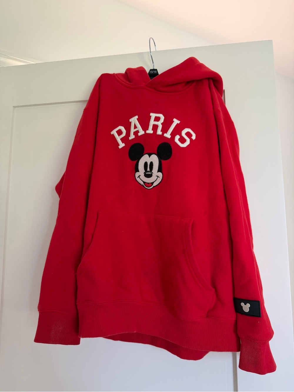 Kids Hoodie with Paris Mickey Graphic